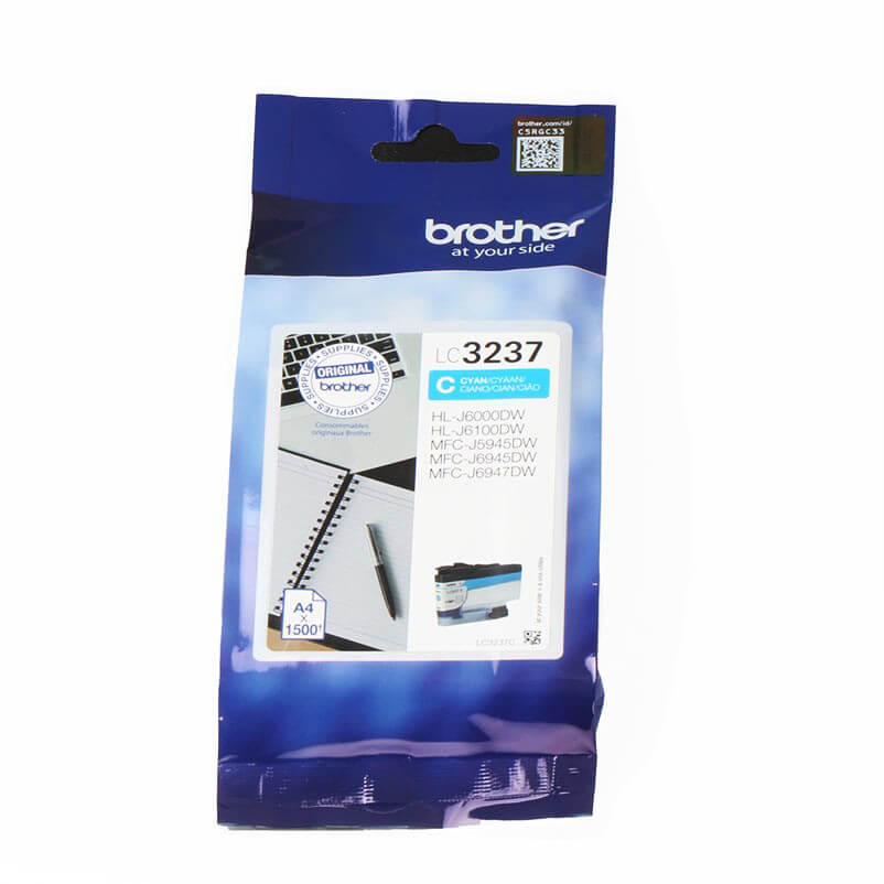 Bläck LC3237C LC-3237 Cyan
