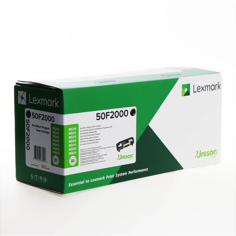 Toner 50F2000 Musta, Return