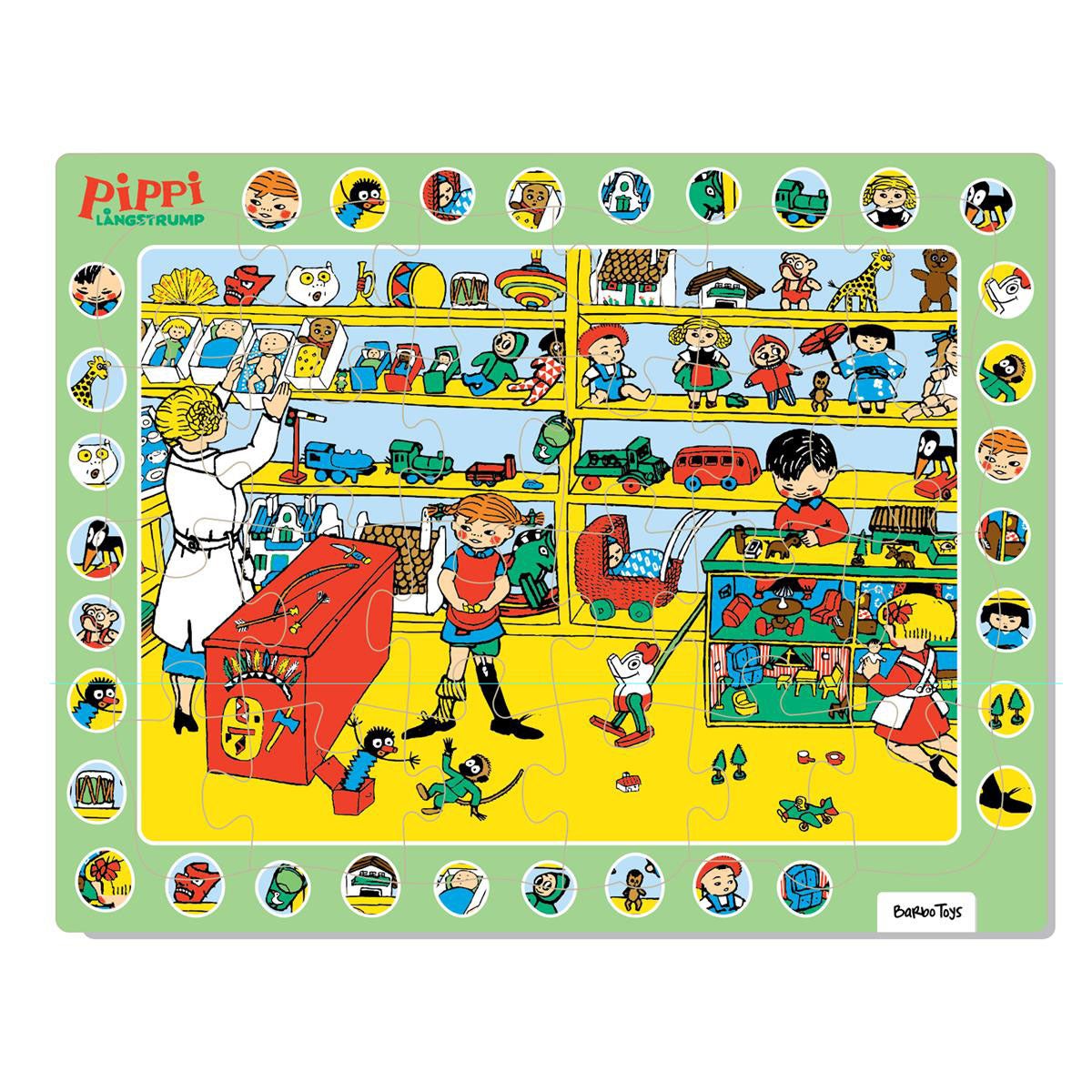 Puslespill 24 Pcs Framed Puzzle Thingfinder