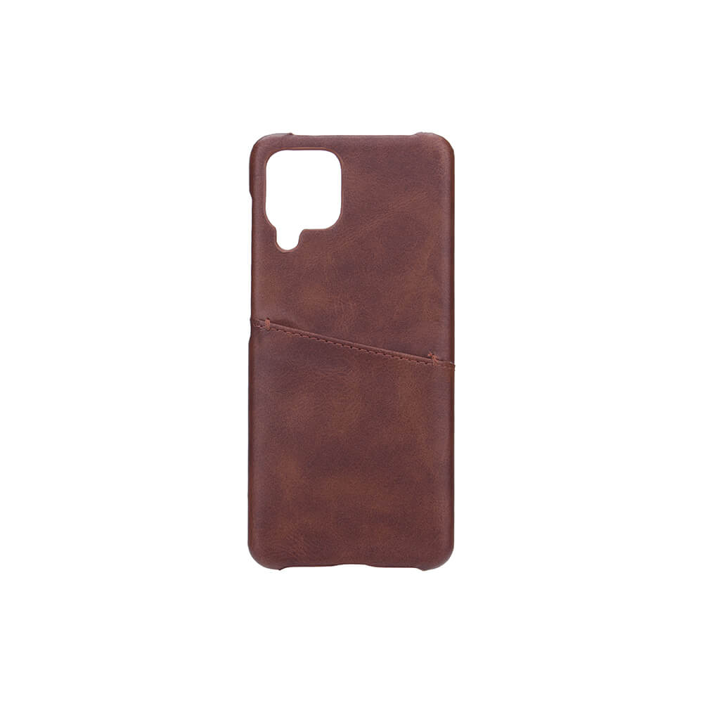 Mobile Cover Brown with Cardpocket Samsung A22 4G