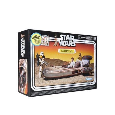 Vintage 3,75" Playset Landspeeder & Luke Skywalker