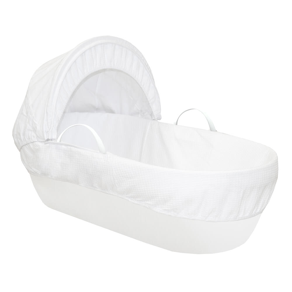 Moses Basket Classic White