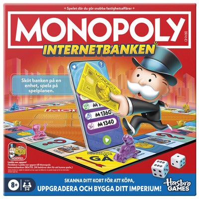 Lautapeli Monopoly App Banking (SE) 