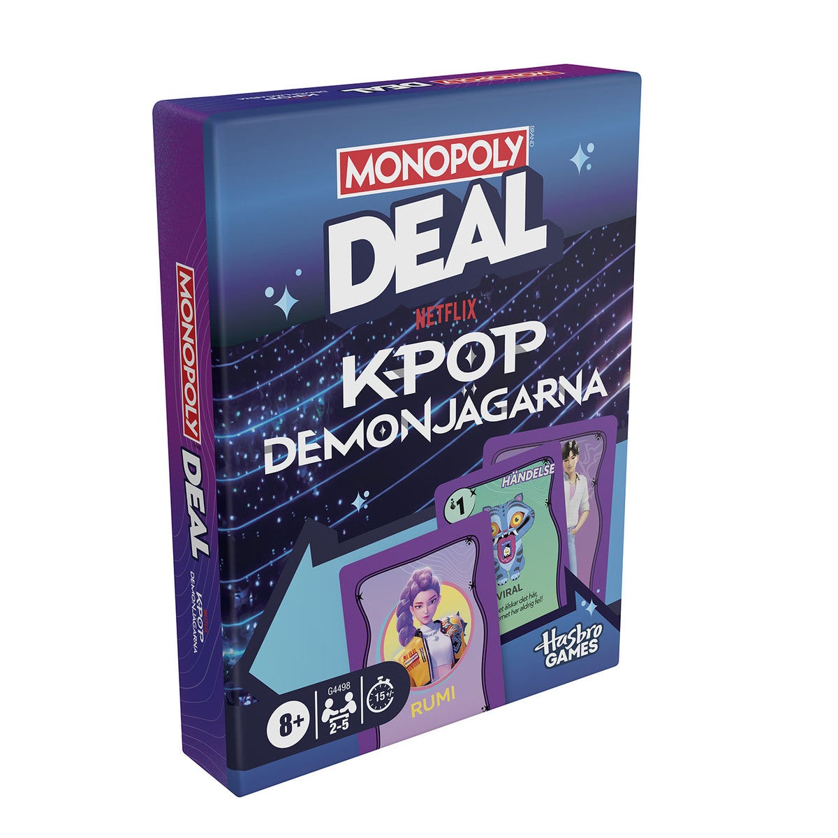 Brætspil Monopoly Deal Kpop Demon Hunters (SE)