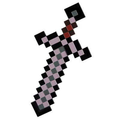 Minecraft Role Play Sword Anniversary Enchanted Iridescent Netherite