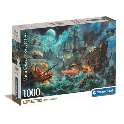 Puslespill 1000 Pcs CB High Quality Collection Pirates Battle
