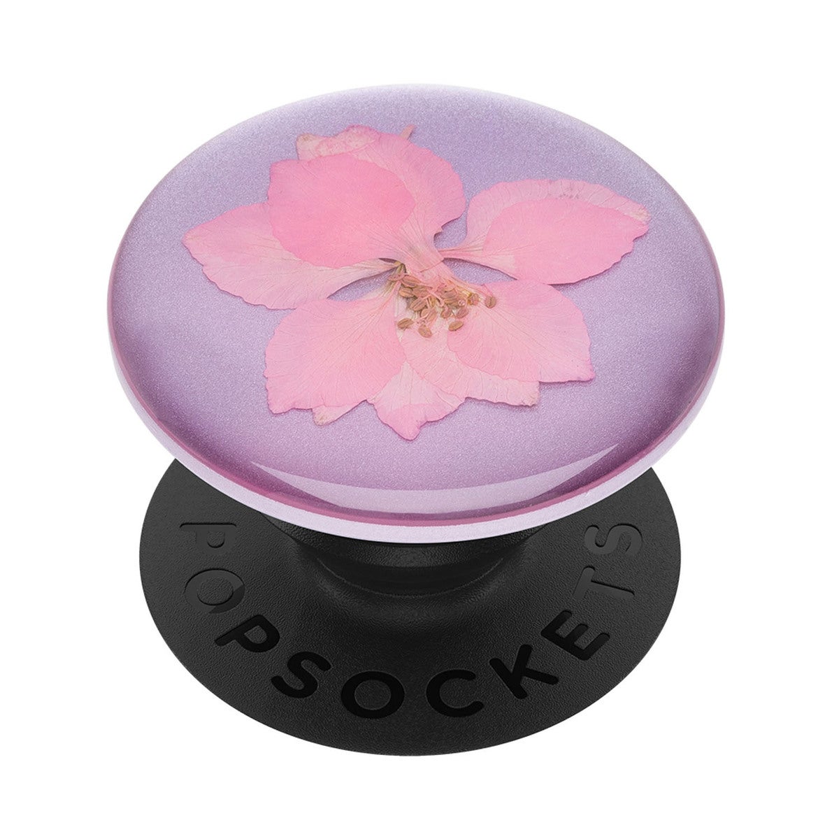 POPSOCKETS Pressed Flower Delphinium  Irroitettava Grip Telinetoiminnolla Premium 