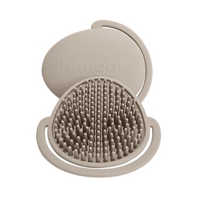 Baby Bath Brush Taupe