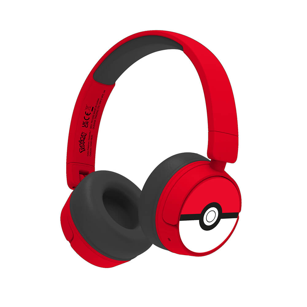 POKEMON Headphone On-Ear   Wireless 85dB/95dB Sharing Aux