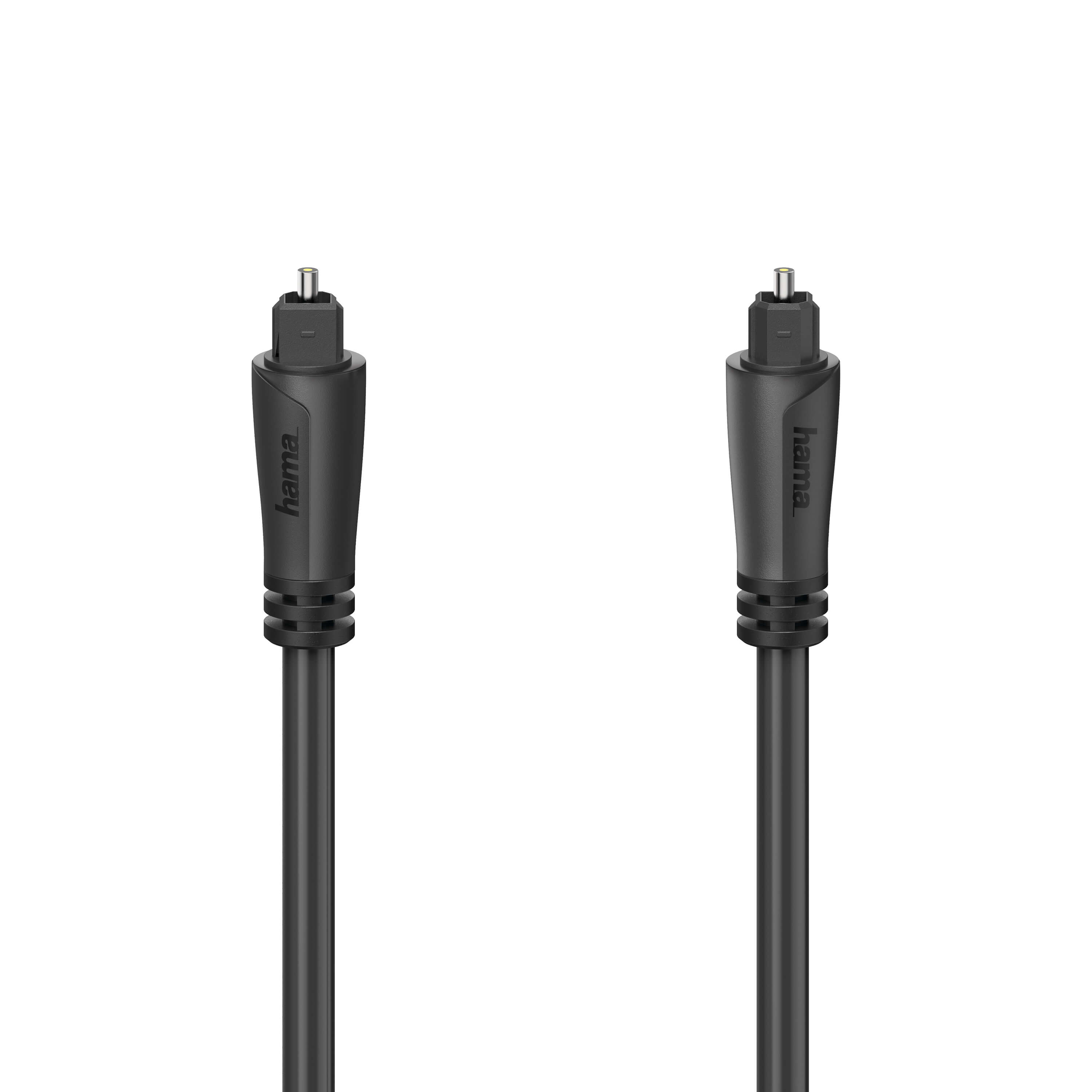 HAMA Audio Optical Fibre Cable, ODT T plug (Toslink), 3m