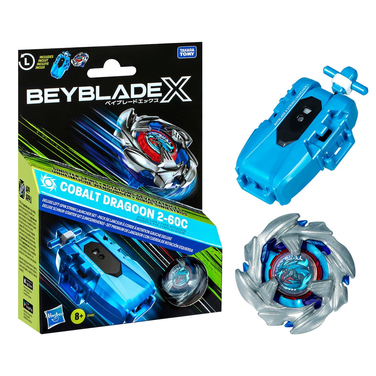 ブルースリー　リバースオブザドラゴン BBX Deluxe Launcher & Top Cobalt Dragoon Roosevelt - Tura Scandinavia