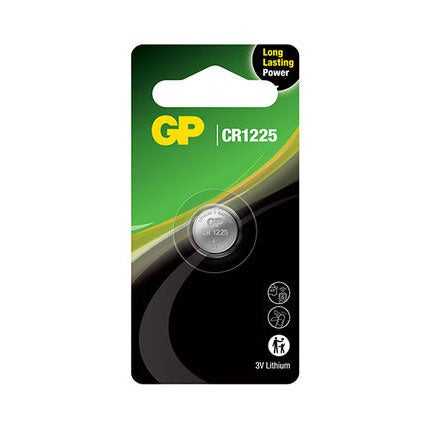 Lithium Coin Cell CR1225 1-Pack