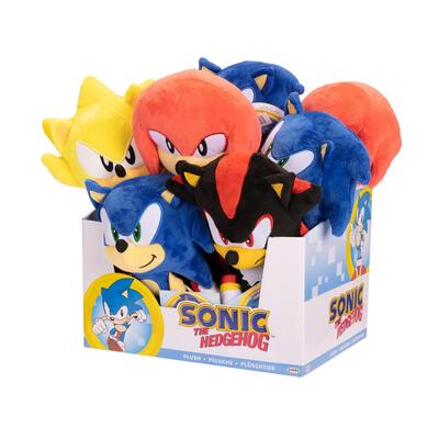 Sonic The Hedgehog Plush 9 Inch (Assorted 9)