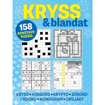 Kryss & blandat (ljusblå)