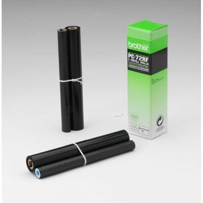 BROTHER Ribbon PC72RF PC-72RF Black Refill 2-pack