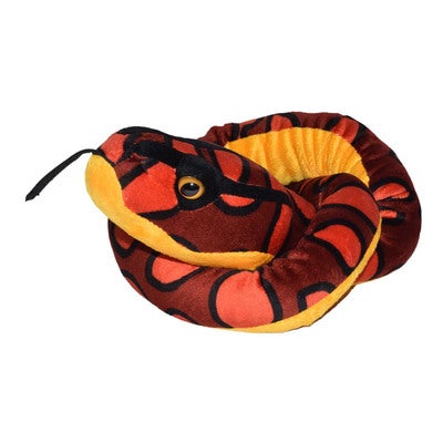 Plush Toy Snakes 137 cm Rainbow Boa
