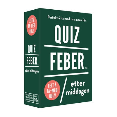 KYLSKÅPSPOESI Quizfeber - Etter middag (NO)