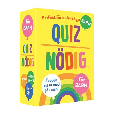 Peli QuizNödig - För Barn (SE)