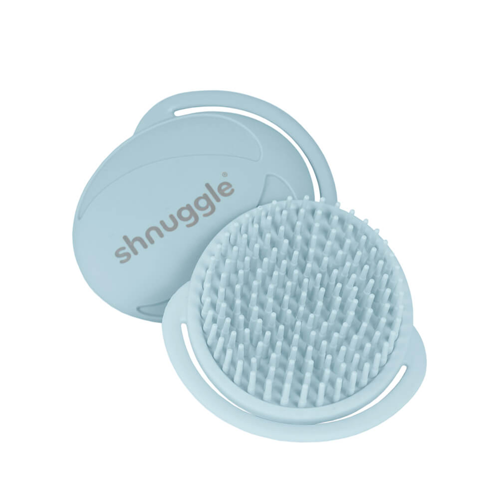 SHNUGGLE Baby Bath Brush  Blue