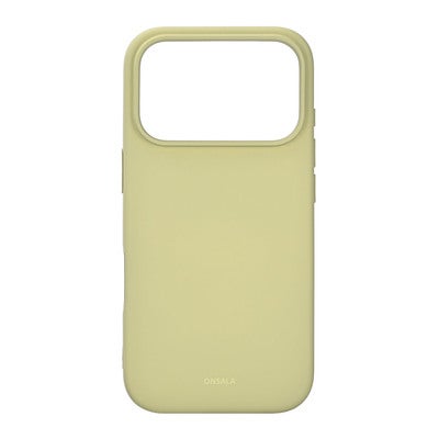 Mobilkuori silikonituntumalla Lime - iPhone 17 Pro