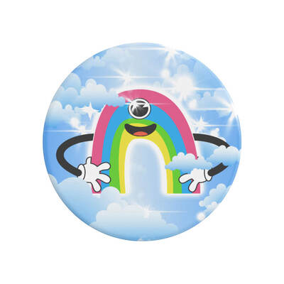 PopGrip Happy Rainbow
