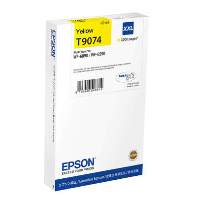 EPSON Ink C13T90744N T9074N XXL Yellow