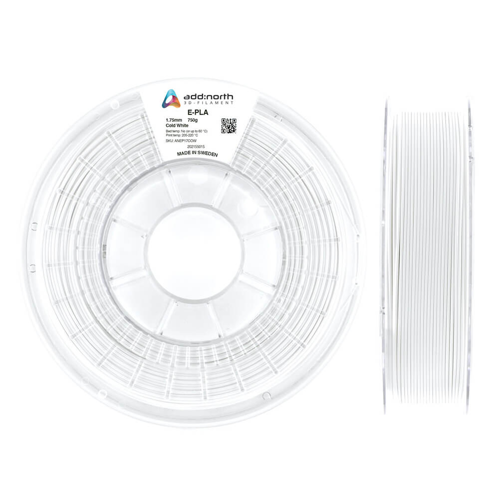 E-PLA 1.75mm 750g Cold White