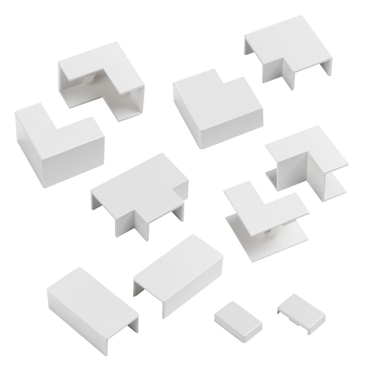 Accessory Kit 25x16 Mini Trunking White 25x16
