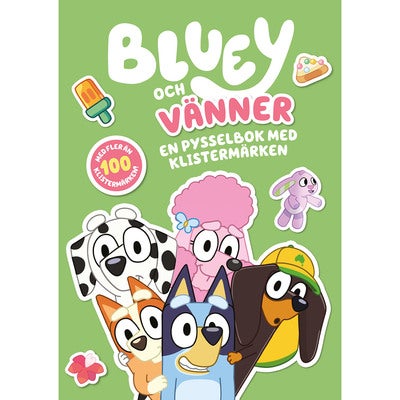 Bluey och vänner: En pysselbok med klistermärken