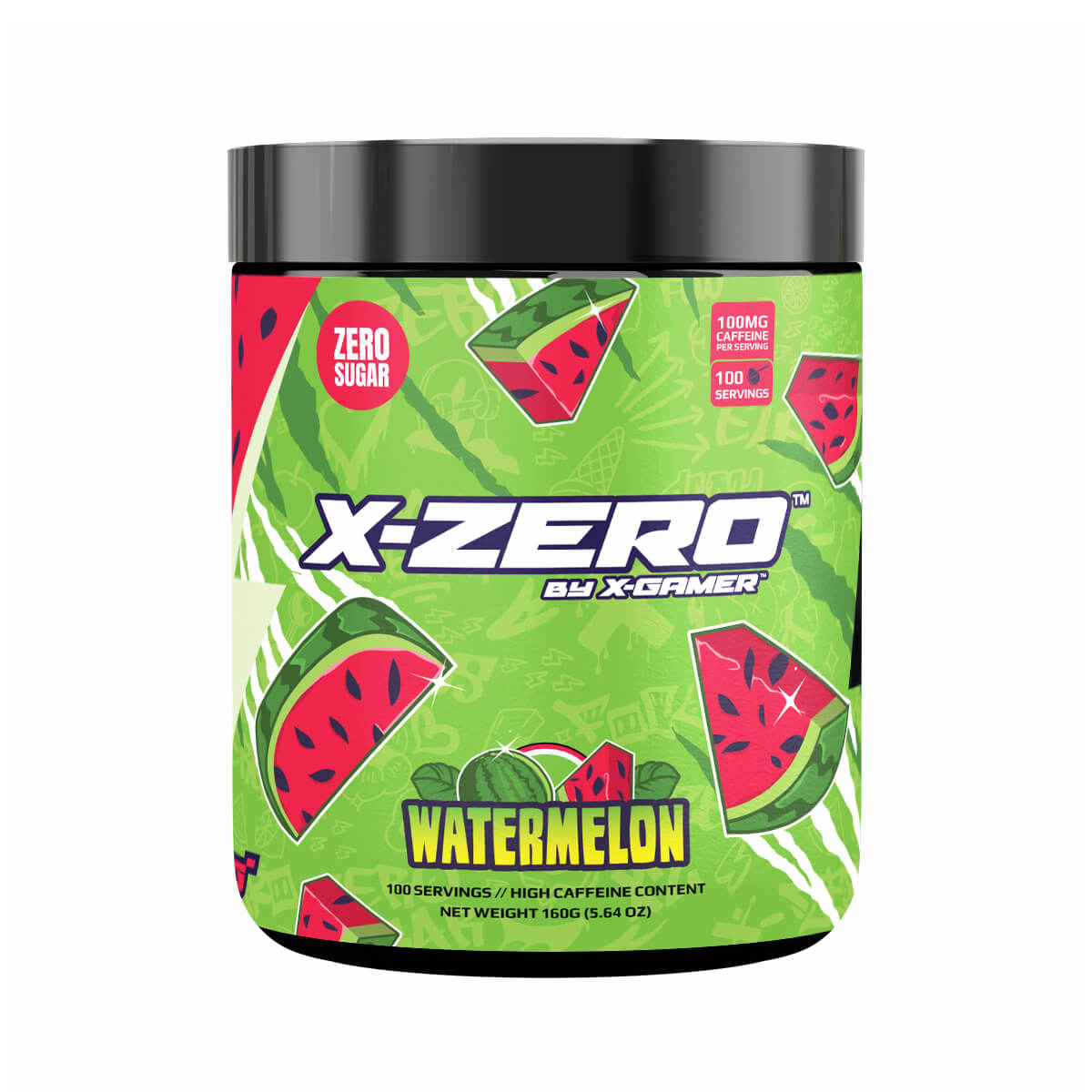 Energidryckspulver X-Zero 160 gram Watermelon