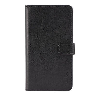 2i1 Anti-Radiation RFID 3 kort Universal XXL 6.7-7.3" Svart PU