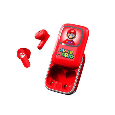 Red Headphone In-Ear TWS Slide