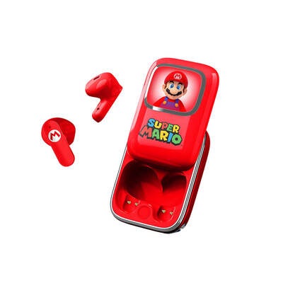 Röd Hörlur In-Ear TWS Slide