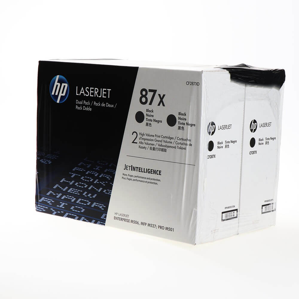 Toner CF287XD 87X Svart 2-pack