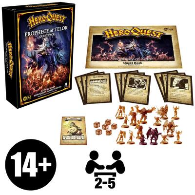 Brädspel HeroQuest: Prophecy Of Telor Quest Pack (Expansionspaket)