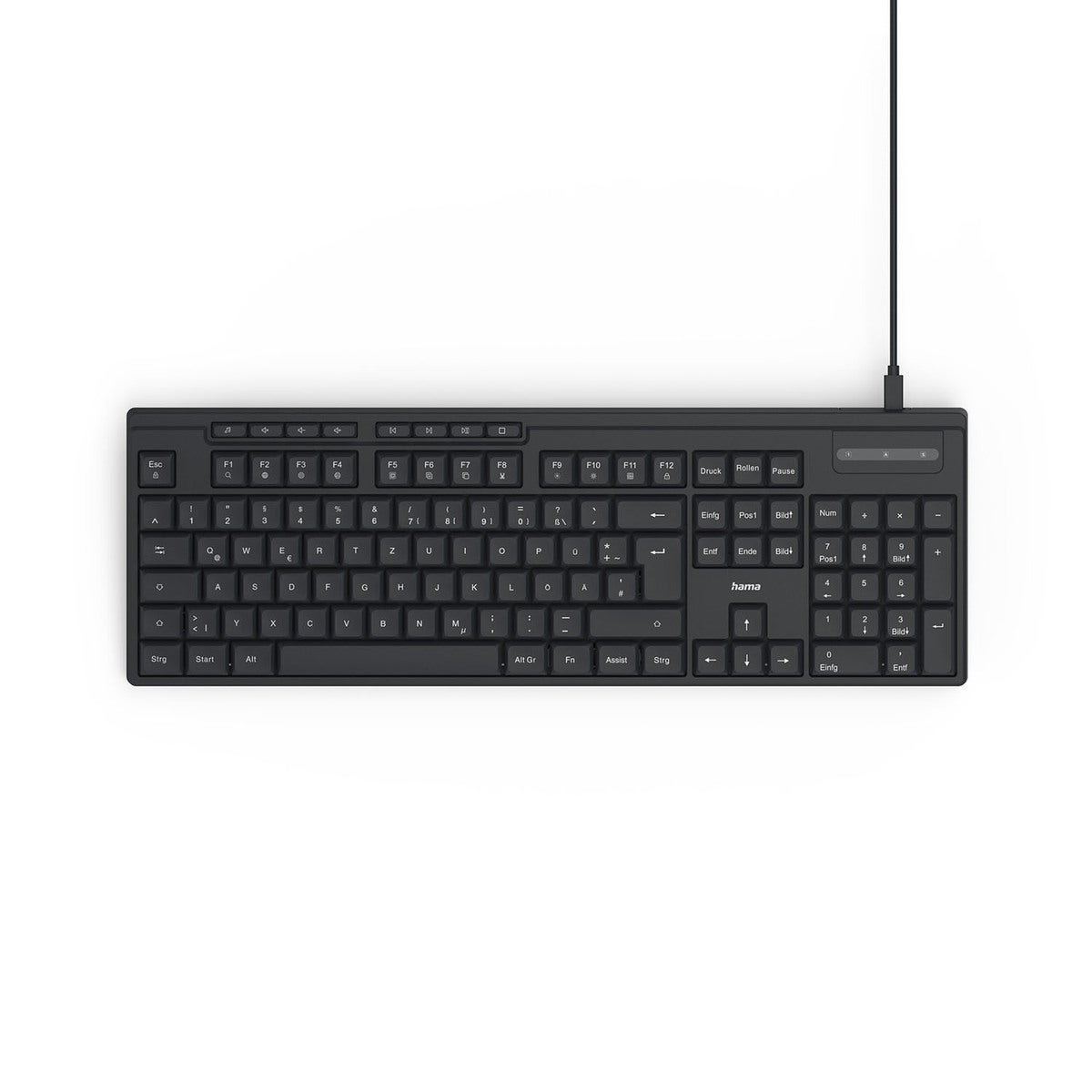 Tastatur CK-200 Kablet Svart