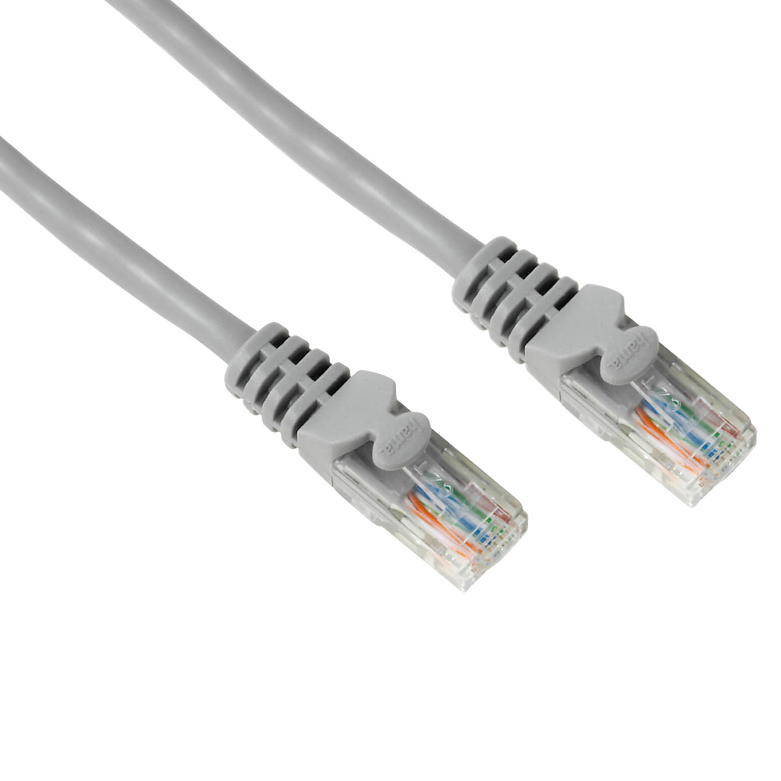 CAT 5e Network Cable UTP, gre y, 10.00 m