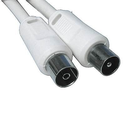 Antenna Cable IEC 100dB 1.5m White