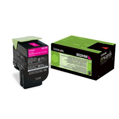 Toner 80C2HME 802 Magenta High Yield, Corporate Return