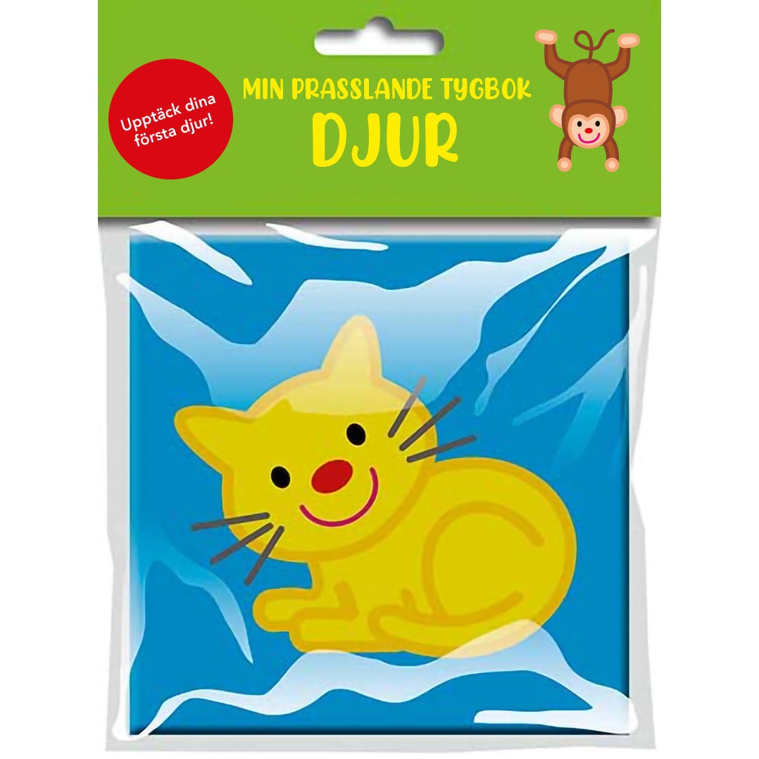 Min prasslande tygbok: Djur