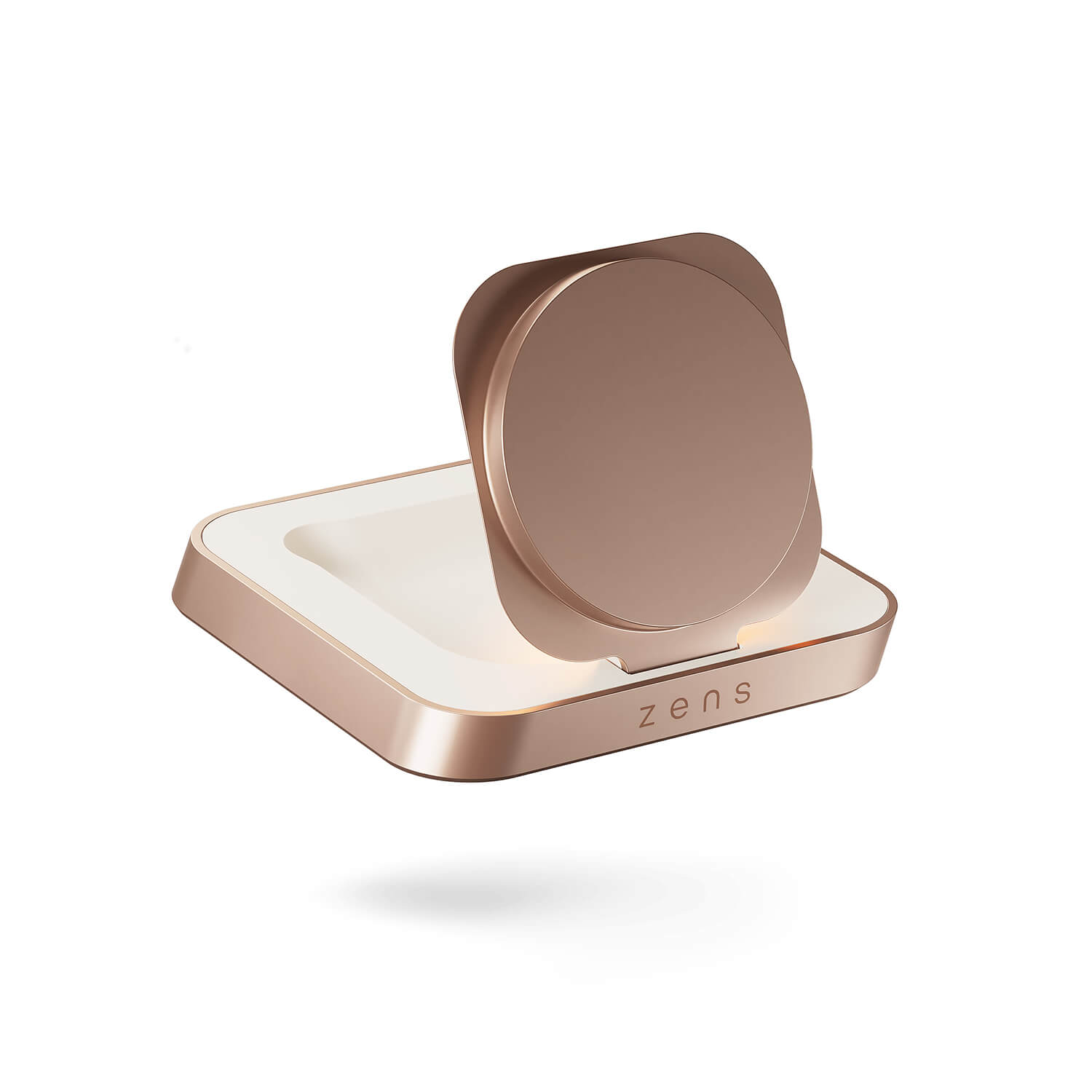Wireless Charger Nightstand Qi 15W Copper Tura Scandinavia