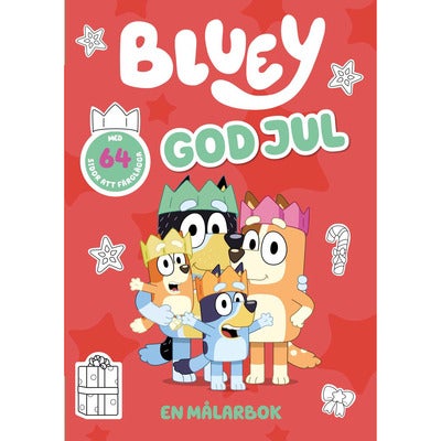 Målarbok: God jul