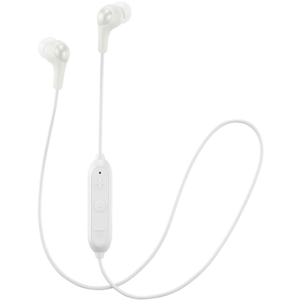JVC Headphone FX9BT Gumy In-Ear Wireless Mic White