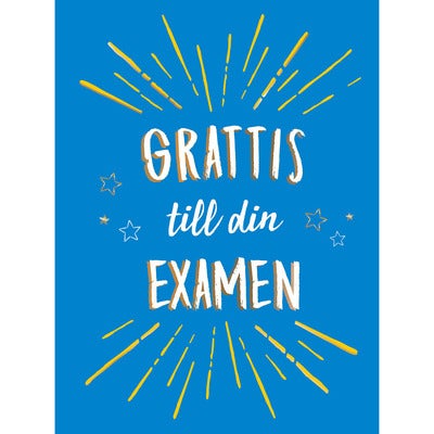 Grattis till din examen