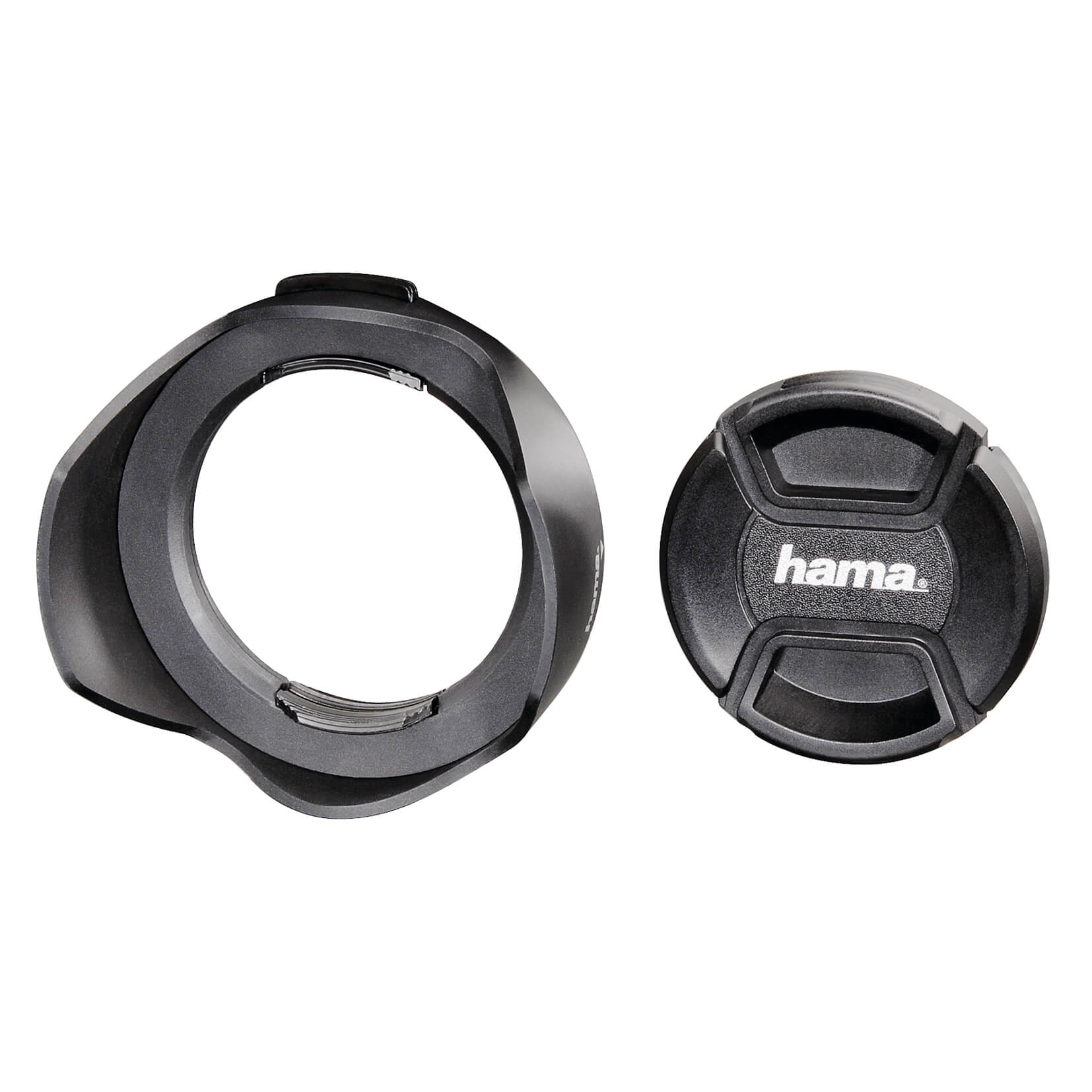 Lens Hood with Lens Cap, univ ersal, 62 mm