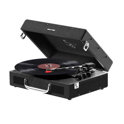 Record Player Revival 55 Stereo Black