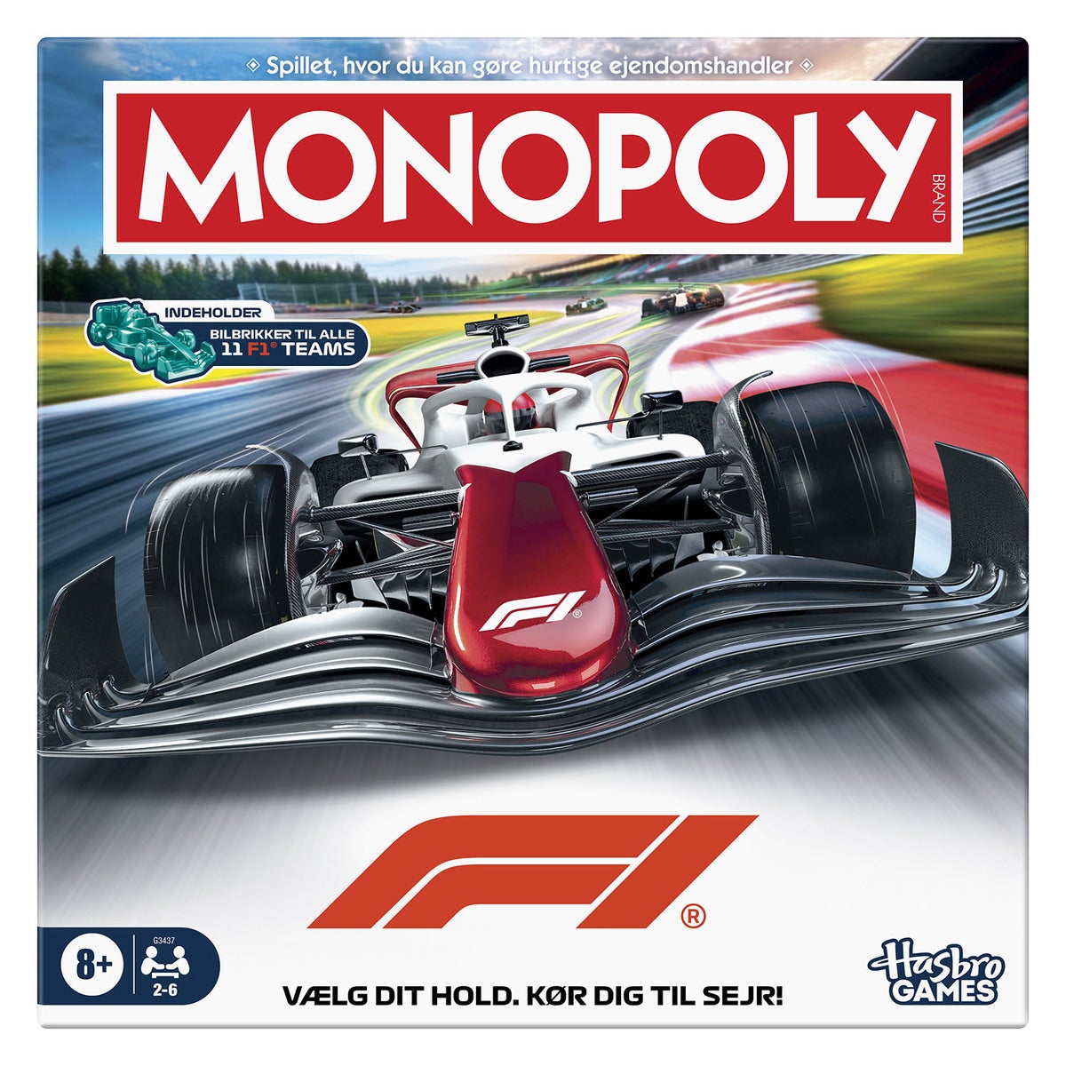 Board Game Monopoly Formula 1 (DK)