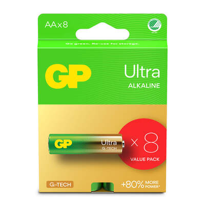 Paristo Ultra Alkaline AA LR6 8-Pack