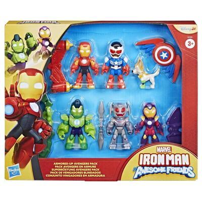 Iron Man And His Awesome Friends Armored-Up Avengers Pack