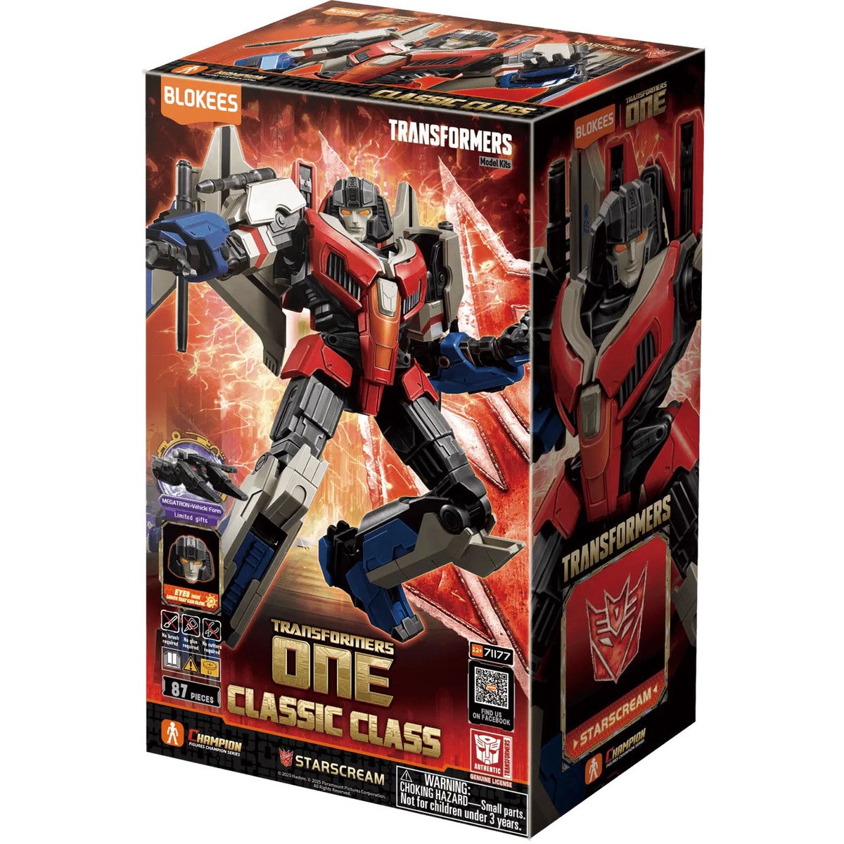 Transformers Classic Class ONE Starscream